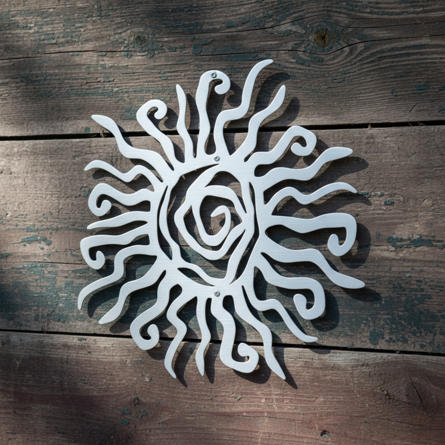 Wacky Sun Metal Wall Art