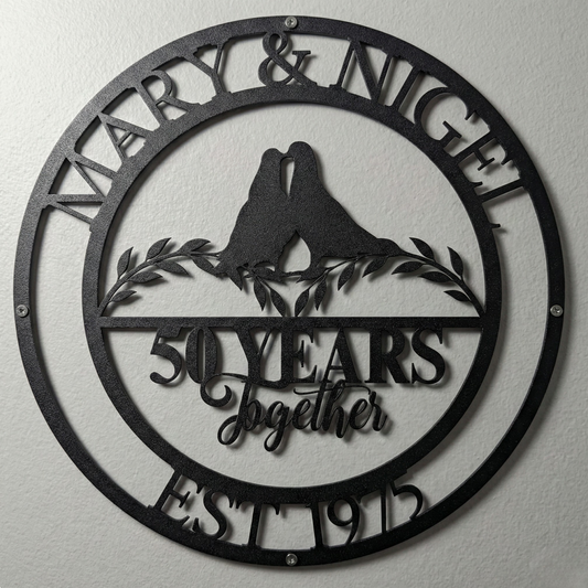 Custom Steel Wall Decor